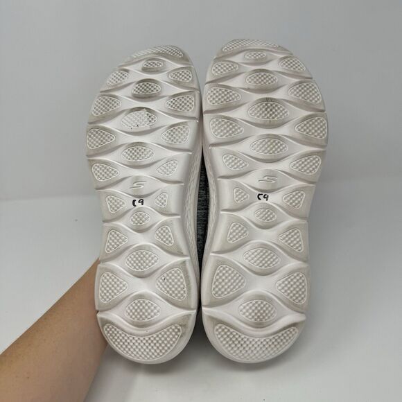 SKECHERS Women's GO WALK FLEX - Clever View Walking Sneakers Size 10 Color Gray - Picture 7 of 7